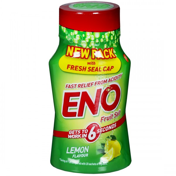 Eno Powder | Provides Fast Relief from Acidity | Flavour Lemon